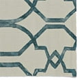 thumbnail image 3 of Linon Tripoli Catalon Polyester 8'x10' Rug in Ivory and Teal, 3 of 5