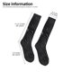 thumbnail image 2 of Balery Abstract Black And White Waves Calcetines novedosos Calcetines deportivos Calcetines hasta la rodilla Calcetines de algodón Calcetines originales y geniales, 2 of 6