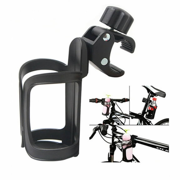 FACEGA Cup Holder,Versatile Compatibility Bike Water Bottle,Stable Grip Bike Cup Holder,Black,14*7cm