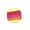 F, variant on huayou Stripe Pattern Knitted Footbag, Multicolor Juggling Ball for Beginner, Portable Sandbag for Kick and Throw Game