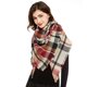 thumbnail image 1 of Bufanda de Pashmina cálida para mujer, pañuelo de pechera a la moda, chales largos, accesorios de ropa para Otoño e Invierno Fivean unisex, 1 of 2
