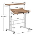 thumbnail image 4 of SogesPower Multifunctional Height Adjustable Computer&Writing Desk, 4 of 8