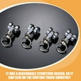 thumbnail image 3 of 8 rodillos para riel de cortina, poleas metálicas para cortina, accesorios de repuesto para cortina de techo, accesorios para riel de cortina, 3 of 8
