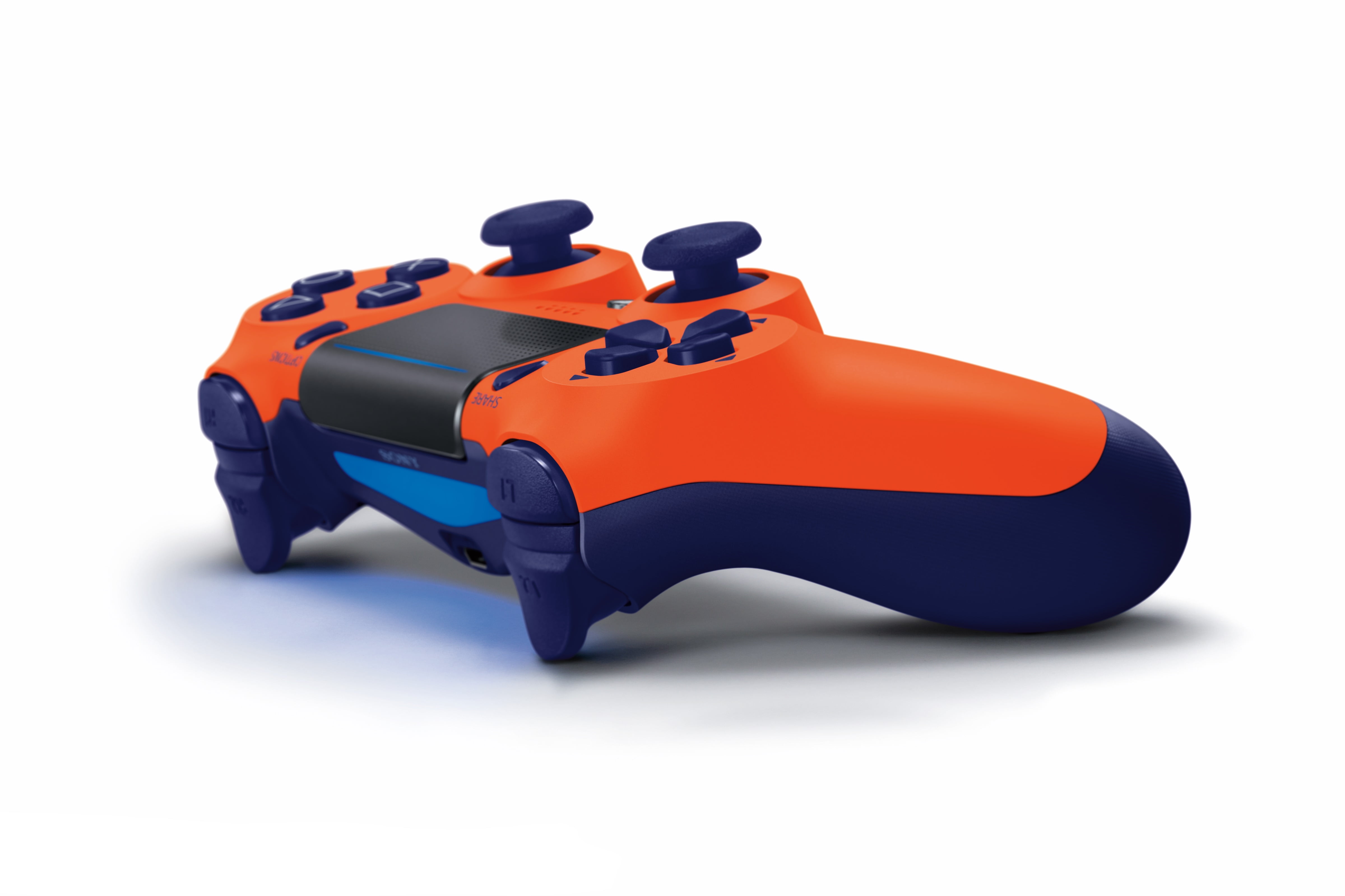 sunset orange dualshock 4
