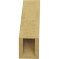 thumbnail image 4 of Ekena Millwork 5"W x 12"D x 16"H Traditional Rough Cedar Woodgrain TimberThane Knee Brace, Primed, 4 of 6