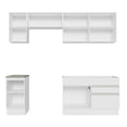 thumbnail image 2 of Cocina Integral Completa Madesa Glamy Blanco 240cm, 2 of 9