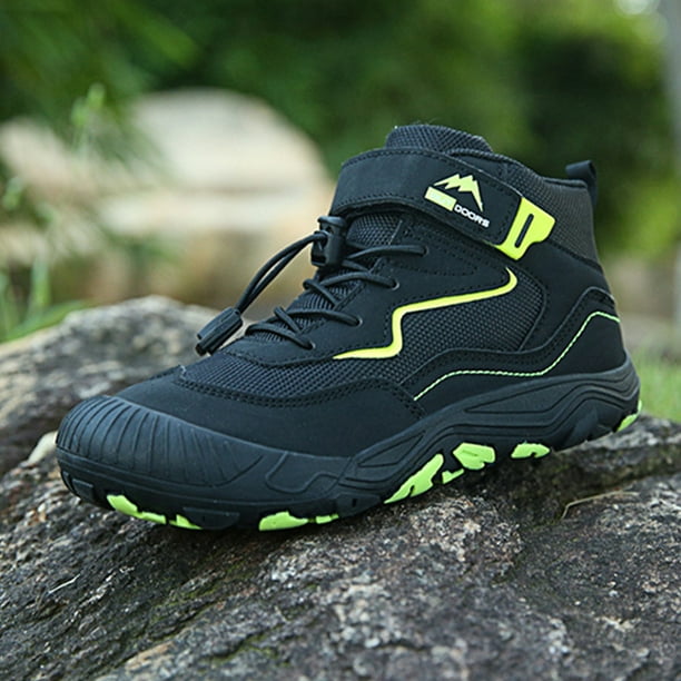 Zapatos de senderismo para ninos y ninas zapatillas de deporte para ninos botas de trekking al aire libre negro 30 DQrwqpou Tenis De Mujer Tenis De Hombre Walmart en linea