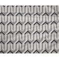 thumbnail image 4 of oneOone Polyester Lycra Noir Tissu Flèche Géométrique Robe Tissu Tissu Imprimé par la Cour 56 Pouces de Large, 4 of 4