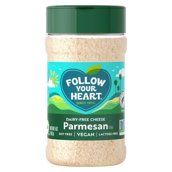 Follow Your Heart Dairy-Free Parmesan Grated, 5 oz