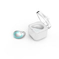 thumbnail image 1 of Auriculares compatibles con Bluetooth TWS Auriculares deportivos recargables Micrófono Cancelación de ruido Auriculares de conducción con estuche de carga Plata Inevent EL023092-03B, 1 of 6