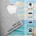 thumbnail image 2 of 3x4 Rug, Beach Door Mat Washable Non Slip Soft for Entryway, Sea Ocean Marine Rug, Coastal Carpet, Beach Home Decor & Gifts, 2 of 7
