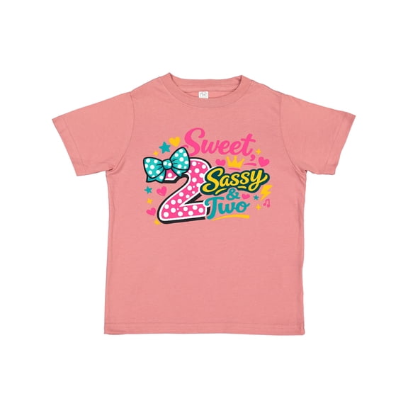 Inktastic Two Year Old Birthday Boys or Girls Toddler T-Shirt