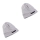 thumbnail image 3 of Sombreros Gorros de otoño Sonducket Turbantes Chemo Cancer Satin Underscarf Caps Ajustable Hijab Headwear Wrap Protection gris claro, 3 of 6