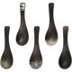 thumbnail image 1 of 5-piece Japanese soup spoon set, retro soup spoon, ceramic soup spoon, Chinese Asian ramen tableware, 1 of 5