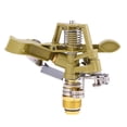 thumbnail image 2 of 20mm Inch Brass Impact Sprinkler, Water Sprinkler Head,  0 To 360 Degree Coverage Pattern, Watering Sprinkler For Large Area Lawn Patio Garden Irrigation, 2 of 8