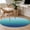 Blue, variant on Teal Blue Ombre Round Area Rug 4 FT, Non Slip Indoor Outdoor Rug, Modern Abstract Art Gradient Aesthetics Washable Soft Circular Carpet Non-Shedding Floor Mat for Coffee Table Nursery Foyer Balcony