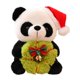 thumbnail image 2 of Juguetes de panda Navidad Bonitos recuerdos navideños de panda La elección perfecta para todas las edades Juguetes suaves y bonitos Decoraciones navideñas coleccionables., 2 of 8