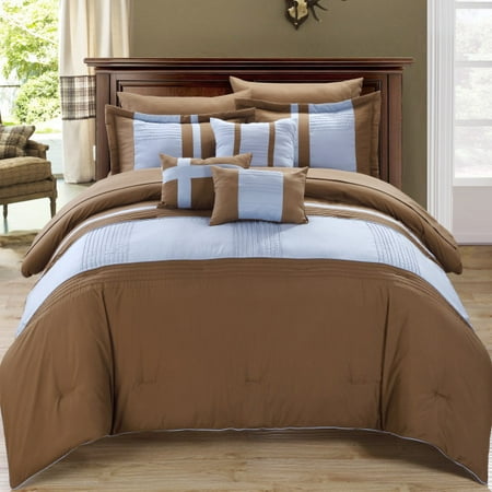 Chic Home Figaro 10 Piece Bed In A Bag Comforter Set Walmart Com