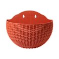 thumbnail image 2 of D-GROEE Wall Planter Pots Outdoor Use Plastic, Small Wall Mounted Flowers Plant Basket for Home Garden Porch Balcony Kitchen Wall Decoration, 2 of 7