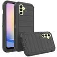 thumbnail image 1 of Asuwish Compatible with Samsung Galaxy A26 5G Phone Case Hybrid Rugged Shockproof Hard Protective Drop Proof Full Body Heavy Duty Mobile Cell Cover for A 26 G5 Women Men Black, 1 of 5