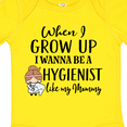 thumbnail image 4 of Inktastic Future Dental Hygienist Like Mommy Girls Baby Bodysuit, 4 of 5
