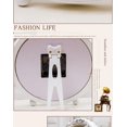 thumbnail image 5 of Vintage Table Clock, Retro Non-ticking European Style Beside Desk Clock Battery Operated Silent Quartz Movement For Bedroom Living Room Indoor (brown), 5 of 5