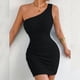 thumbnail image 2 of TaTaai Summer Halter Backless Dress for Women Sheer Mesh Detail Solid Color A Line Sleeveless Flowy Midi Dress Casual Elegant for Daily Vacation Holiday Gift, 2 of 5