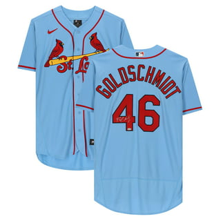 Paul Goldschmidt Men's Premium T-Shirt - Tri Red - St. Louis | 500 Level Major League Baseball Players Association (MLBPA)