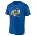 thumbnail image 2 of Men's Royal Buffalo Sabres Represent T-Shirt, 2 of 3