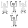 thumbnail image 5 of SEWCHICS Metal People Shape Hook for Door Back Hanger and Organizer, Wall Mount Storage Solution, 5 of 8