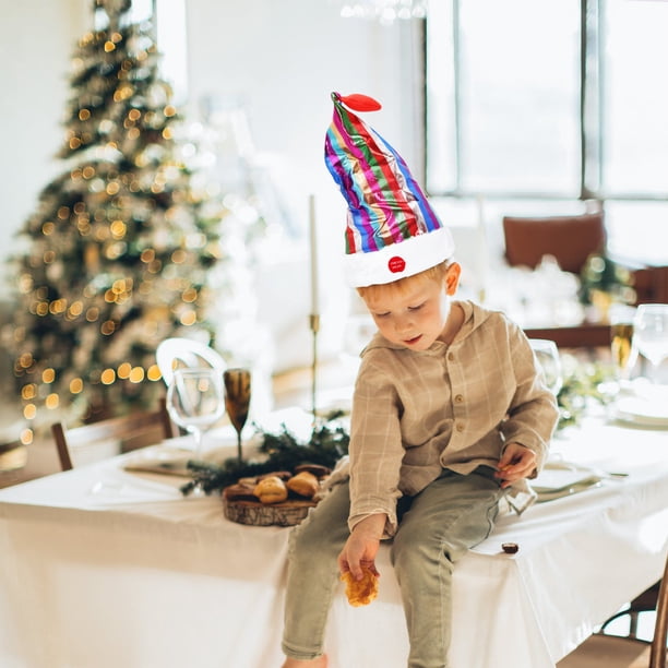 Sombrero de Música de Vídeo, Juguete Navideño para Niños, Regalo, Decoración Navideña, Regalo de Cumpleaños