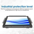 thumbnail image 3 of GreenTouch 12.1 Inch 1000 Nits High Brightness Display Open Frame LCD Touch Screen Monitor,1024 x 768,Black, 3 of 7