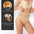 thumbnail image 6 of Waist Trainer Shapewear Fajas Lingeries Panties Butt Lifter Women Sexy High Waist Tummy Reducer Seamless Thong Shaper BLACK XL, 6 of 8
