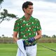 thumbnail image 3 of Fotbe Cute Santa And Ho Ho Ho Camiseta Polo de Golf para Hombre con Estampado – Camisa Deportiva Transpirable con Cuello Abotonado-Small, 3 of 6