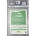 thumbnail image 2 of Lamar Jackson 2019 Panini Donruss Football Card #33 Graded PSA 10, 2 of 2