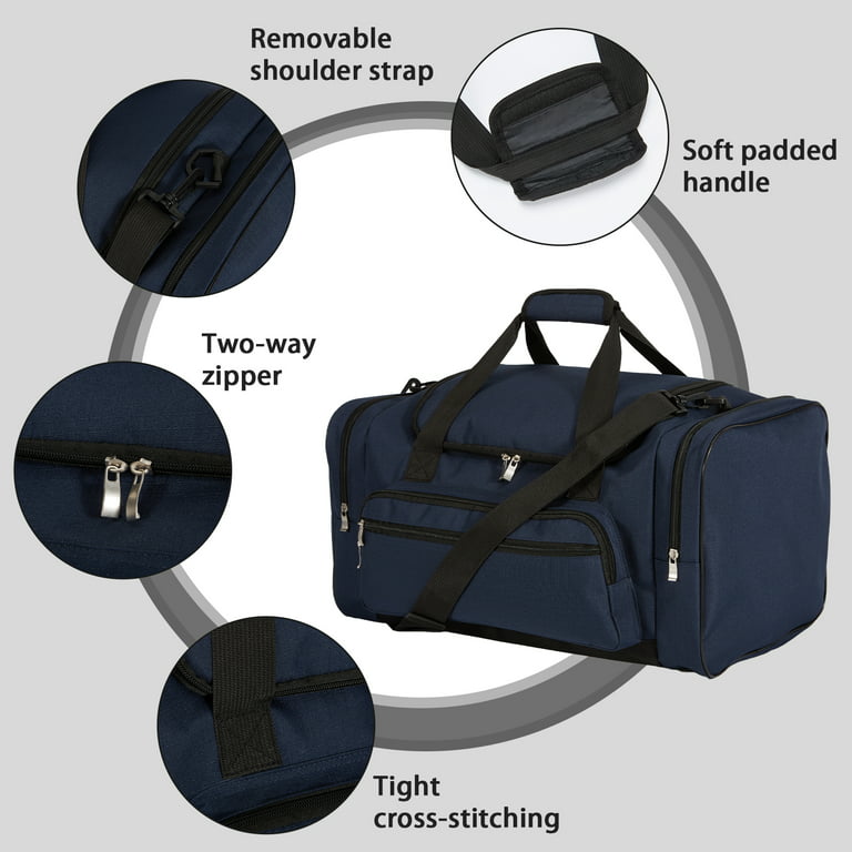 iFARADAY Sports Duffel Bag 20 inch for Travel Gym Blue