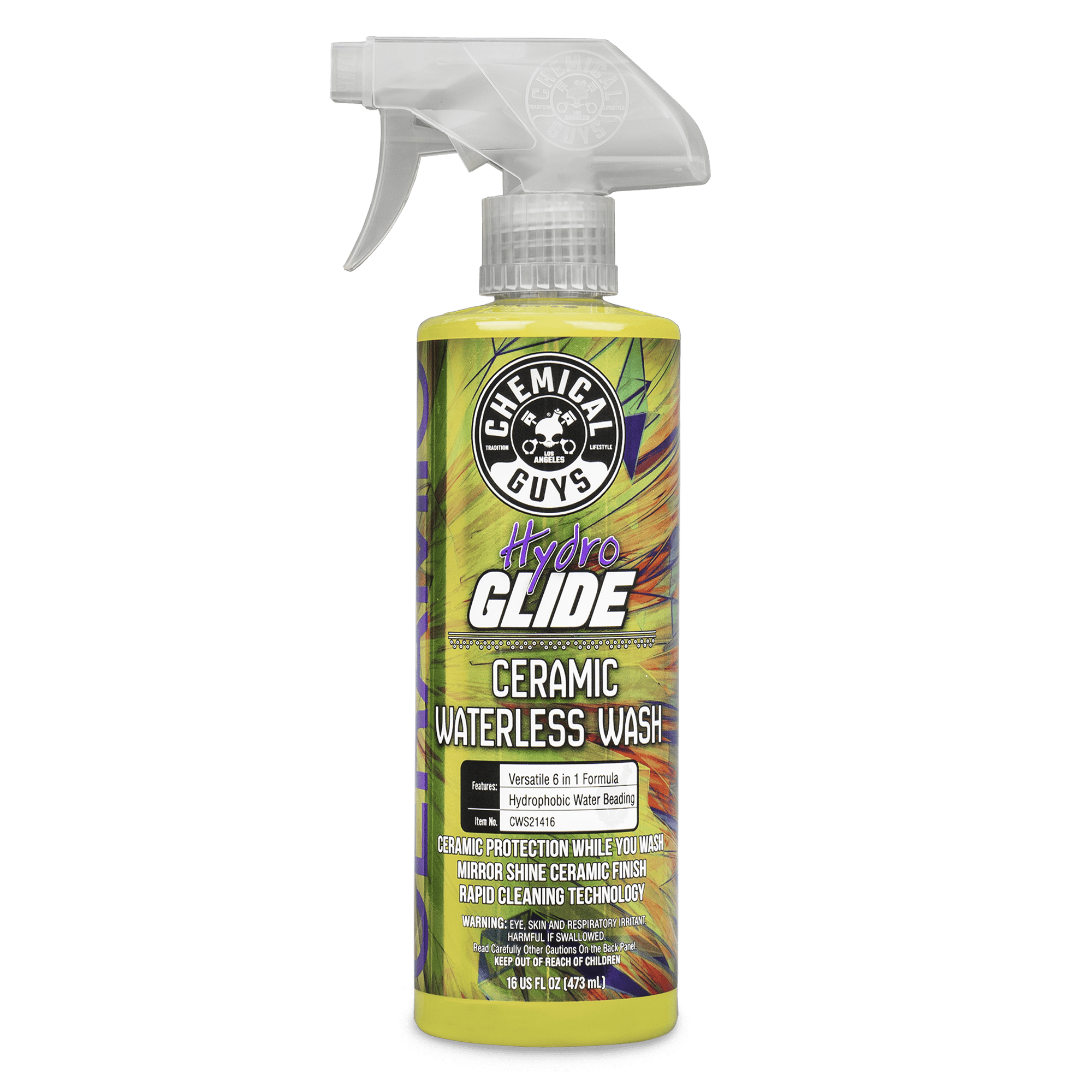 (2 pack) Chemical Guys HydroGlide Ceramic Waterless Wash 16 oz