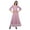 Light Pink, variant on Moomaya Printed Long Palazzo And V- Neck Crop Top Set For Women Ethnic Dresses