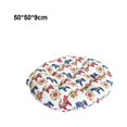 thumbnail image 2 of Ounissouiy Relajación redefinida con cojín para sentarse y cómodo Cojín para silla Cojín para respaldo Cojín para suelo Multiusos Decoración del hogar poni 50cm*50cm*9cm, 2 of 6