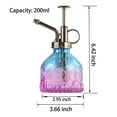 thumbnail image 2 of Glass Plant Mister 200ML, Vintage Glass Spray Bottle with Top Pump, Fine Mist Watering Can Decoration for Indoor Outdoor Plant, 2 of 7
