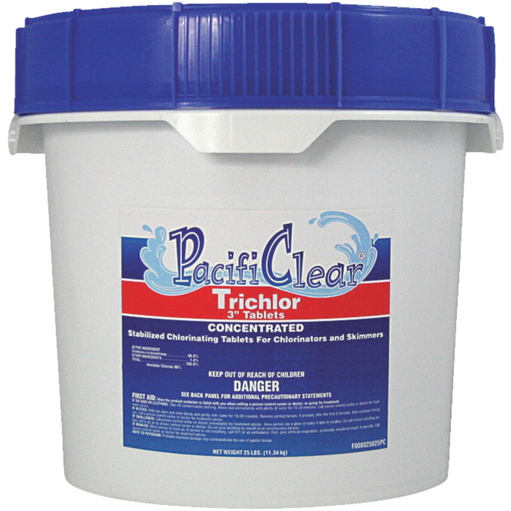 PacifiClear 3 In. Trichlor Chlorine Tablet