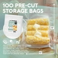 thumbnail image 3 of Avid Armor Heavy Duty Vacuum Sealer Bags, 10"x13" Quart Plus, 100 Count, FoodSaver Compatible, 3 of 9