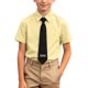 thumbnail image 1 of Odeerbi Camisa de Vestido Para Niños Con Corbata de Manga Corta Con Impresión de Carta Camisas de Uniforme Escolar, 1 of 8