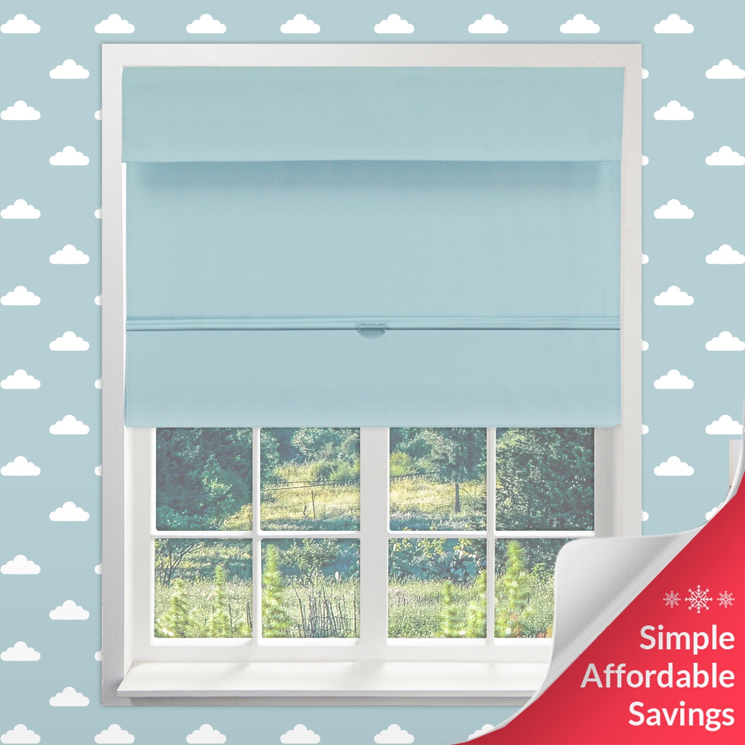 Chicology Thermal Cordless Roman Shades