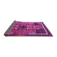 thumbnail image 2 of Ahgly Company Indoor Round Persian Purple Traditional Area Rugs, 3' Round, 2 of 4