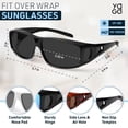 thumbnail image 3 of Lentes de Sol Polarizados Yogo Vision SC 7610 C3 Fit Over Proteccion UV, 3 of 5