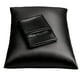 thumbnail image 1 of Funda de almohada de satén BLISSFORD negra para cuidado del cabello y la piel King, paquete de 2, 1 of 9