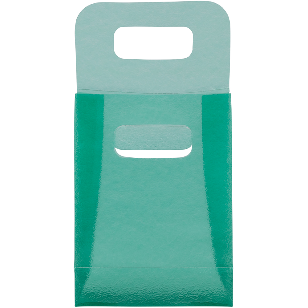 JAM Paper Frosted Lunch Bags, 3 x 4 x 1.5, Green, 500/Pack, Small