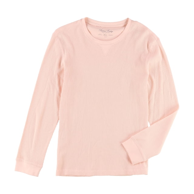 Camiseta básica texturizada American Heritage para hombre color rosa XX-Large