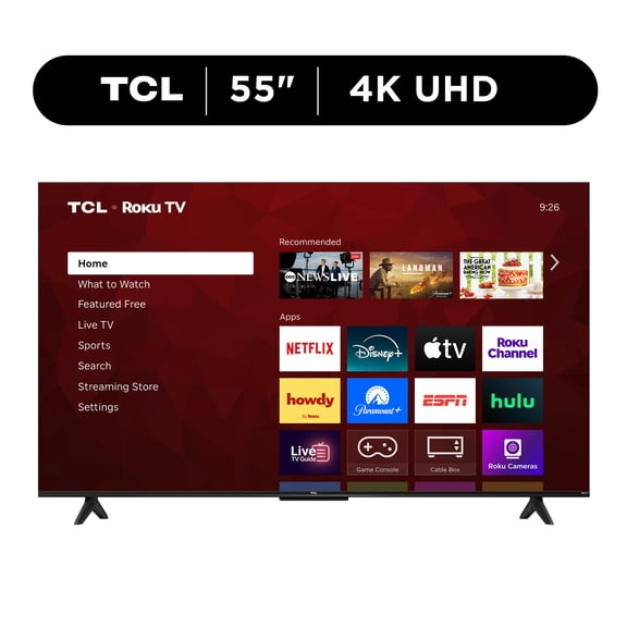 TCL 55" Class S4-Series 4K UHD HDR Smart Roku TV - 55S41R (New)